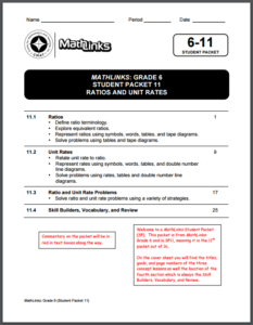 MathLinks Selected Components – Center For Mathematics And Teaching Inc.